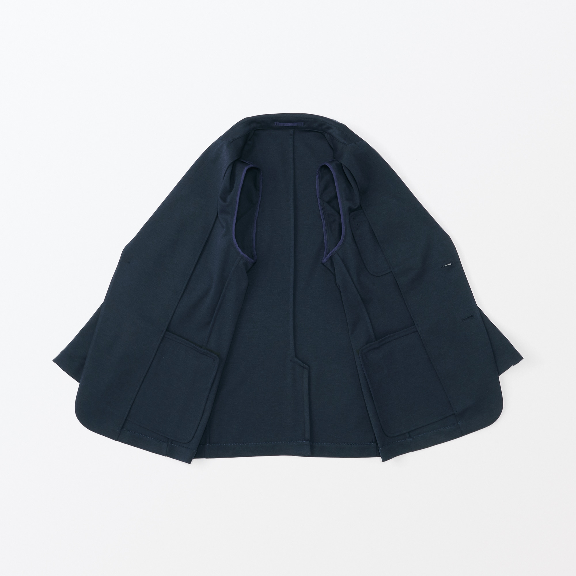 [新品]無印良品　ストレッチジャージーセットアップ　XL 紺色　ストレッチ 楽天市場】【無印良品 公式】紳士 ストレッチジャージー