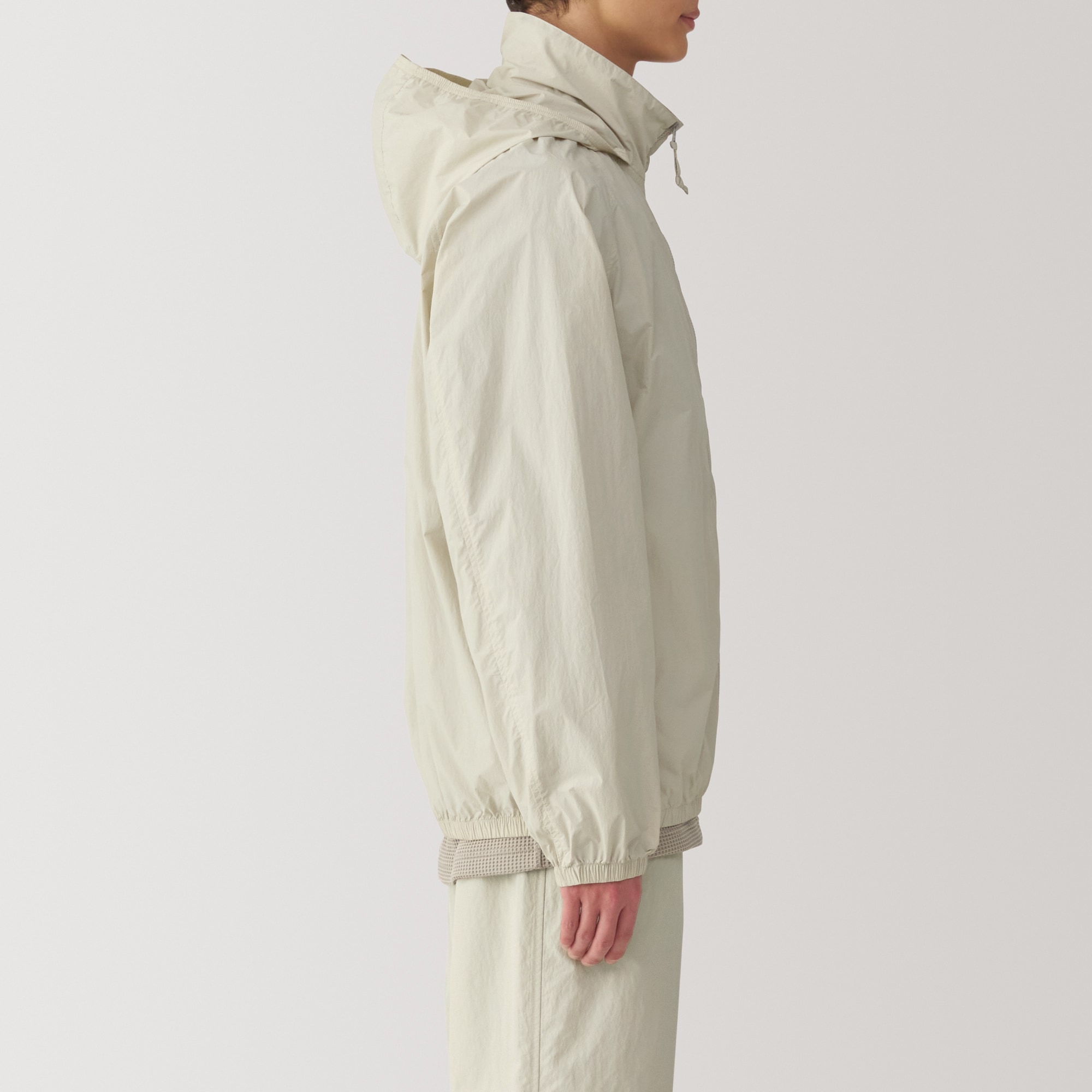 紳士　撥水　ナイロン　ポケッタブル　ウィンドブレーカー