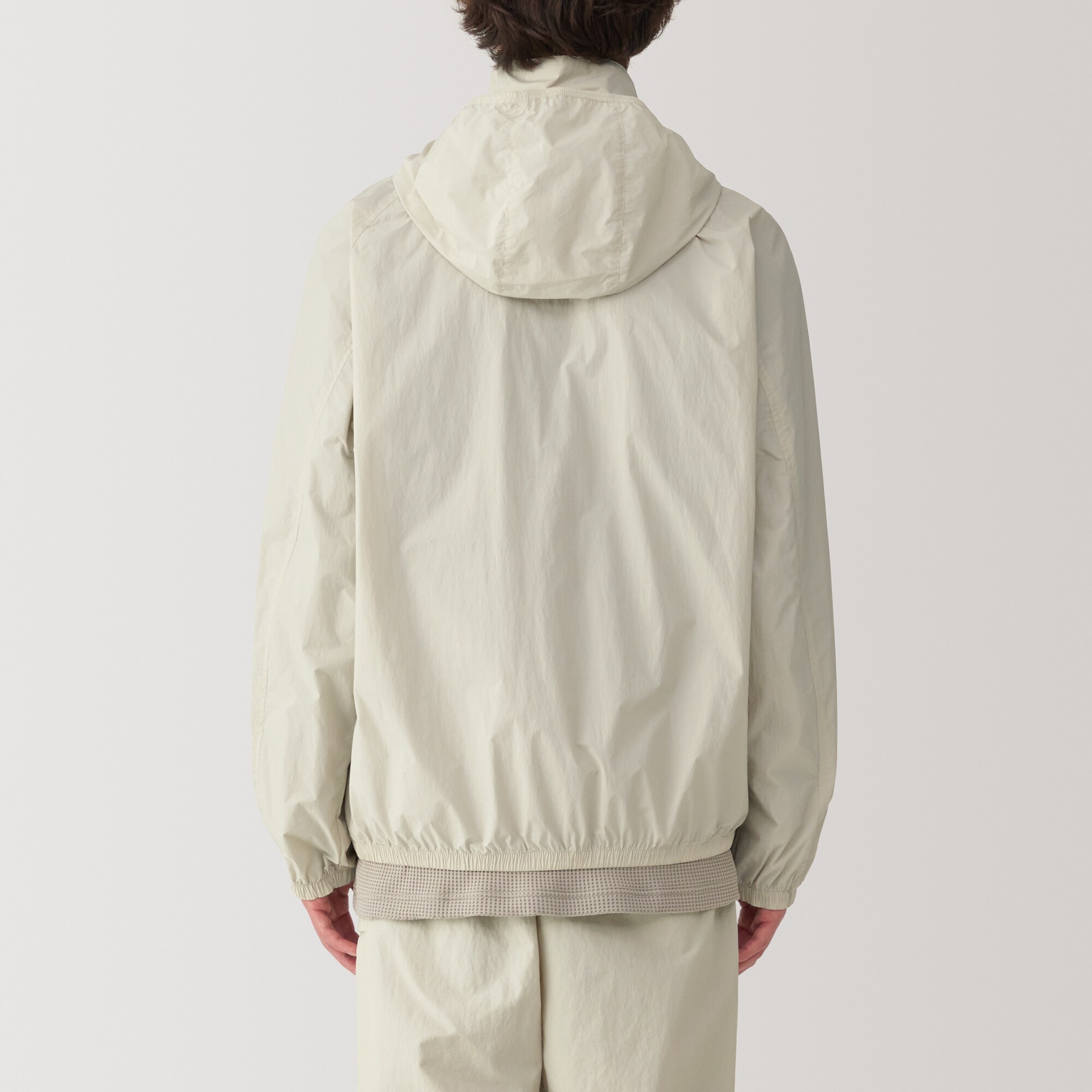 紳士　撥水　ナイロン　ポケッタブル　ウィンドブレーカー