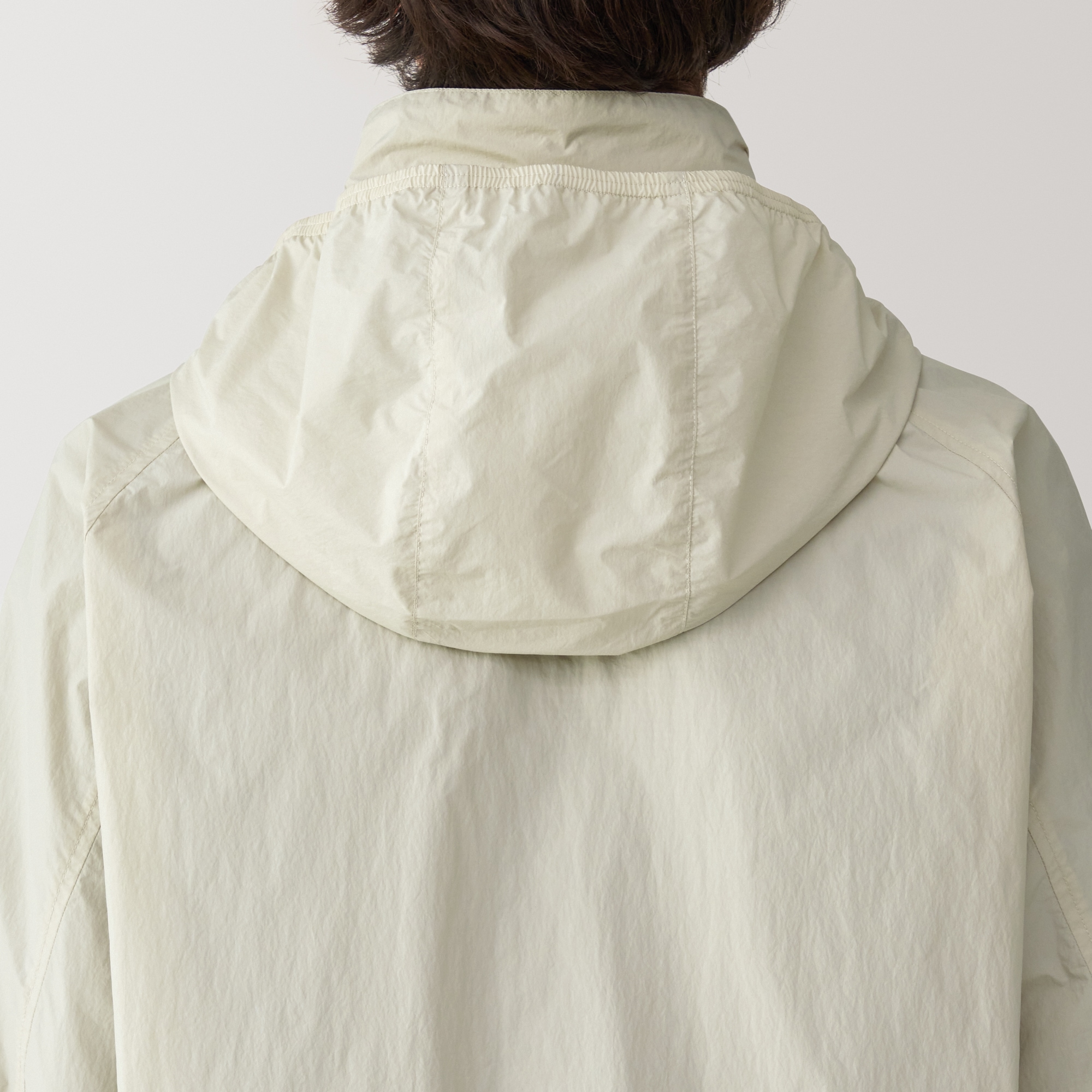 紳士　撥水　ナイロン　ポケッタブル　ウィンドブレーカー
