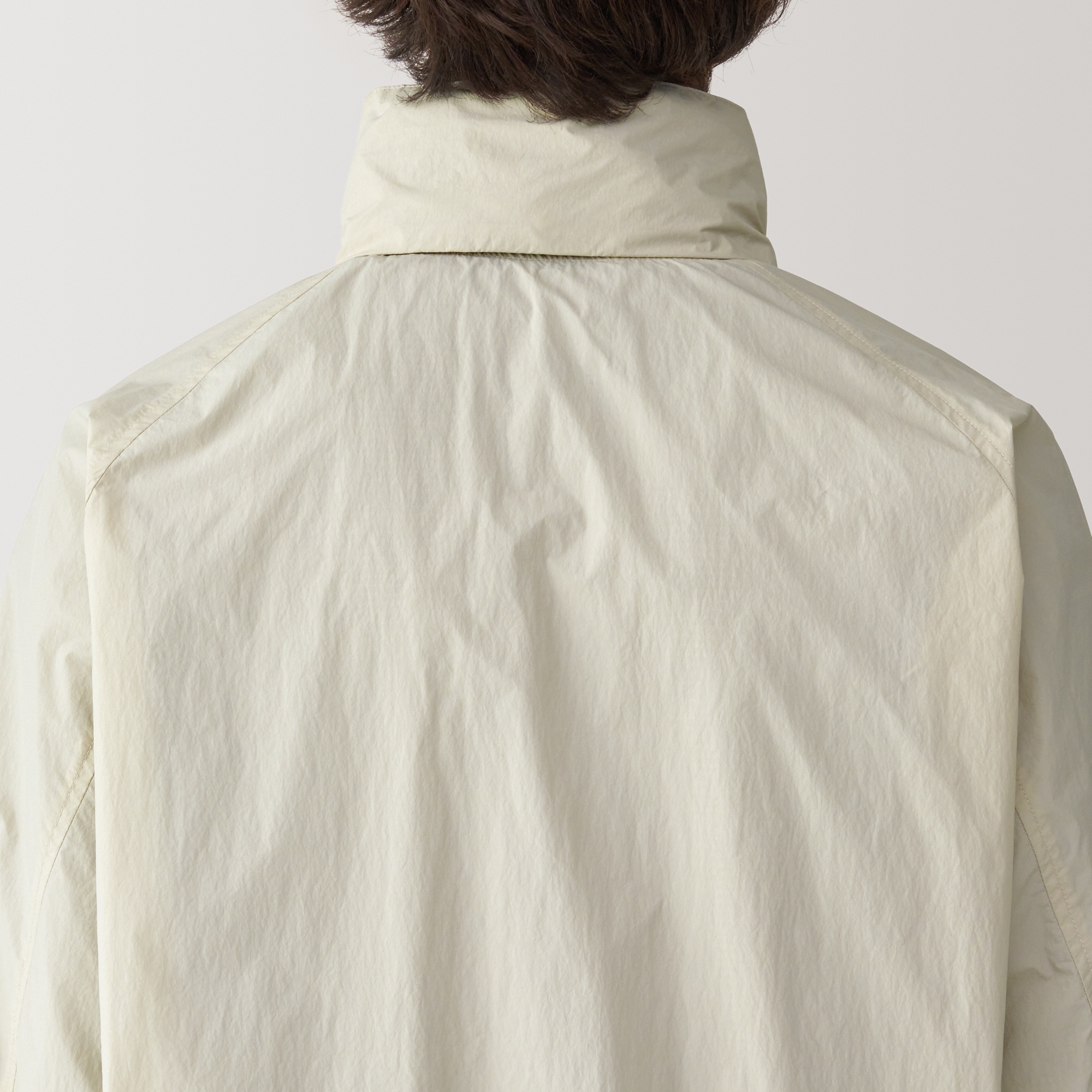 紳士　撥水　ナイロン　ポケッタブル　ウィンドブレーカー