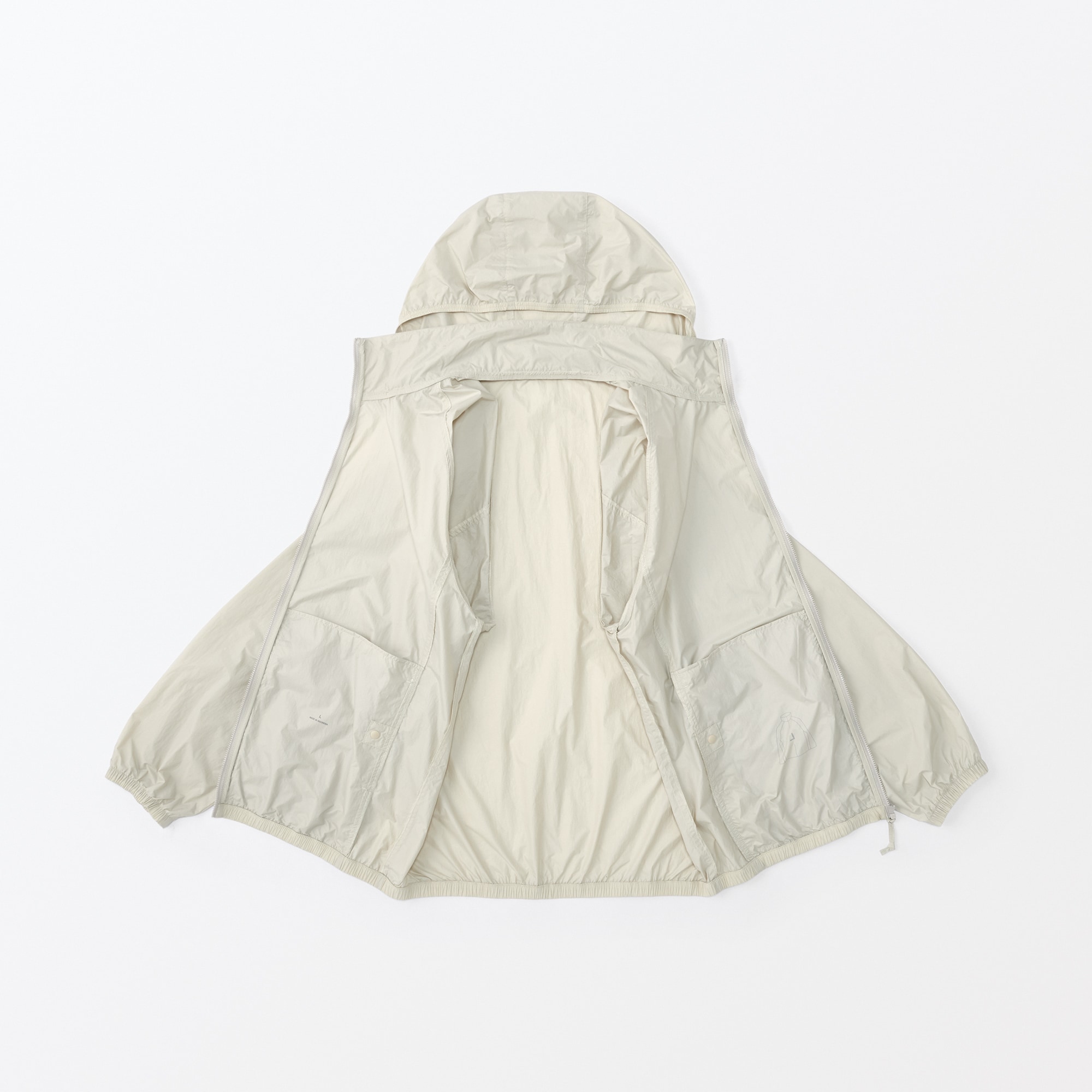 紳士　撥水　ナイロン　ポケッタブル　ウィンドブレーカー