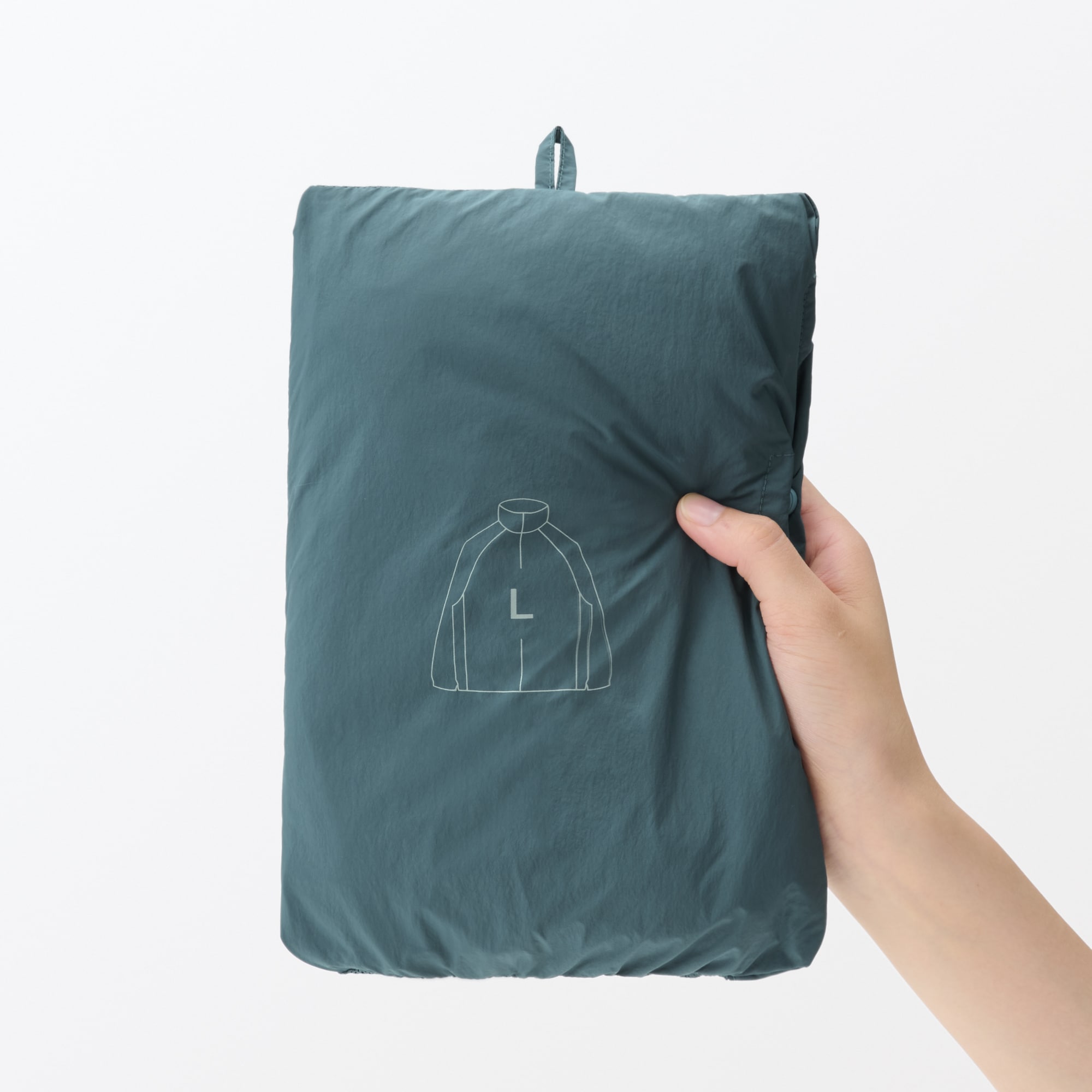 無印良品 MUJI 撥水ナイロンポケッタブル　ウィンドブレーカー パンツ セット 紳士 撥水ナイロンポケッタブルウィンドパンツ | 無印良品