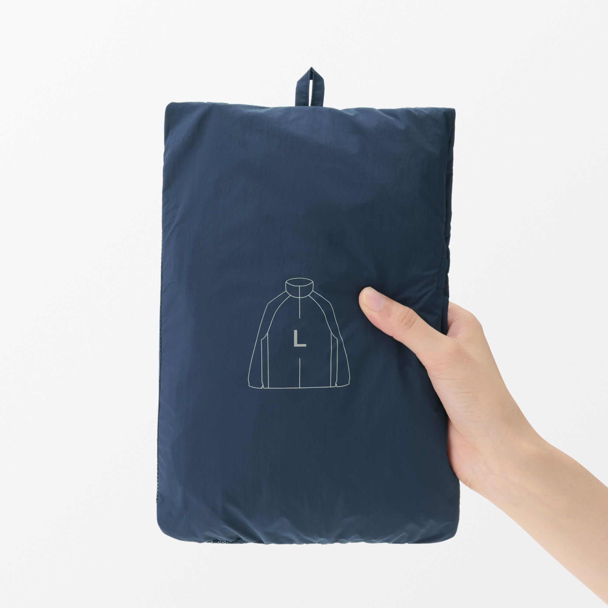 無印良品 MUJI 撥水ナイロンポケッタブル　ウィンドブレーカー パンツ セット 紳士 撥水ナイロンポケッタブルウィンドパンツ | 無印良品