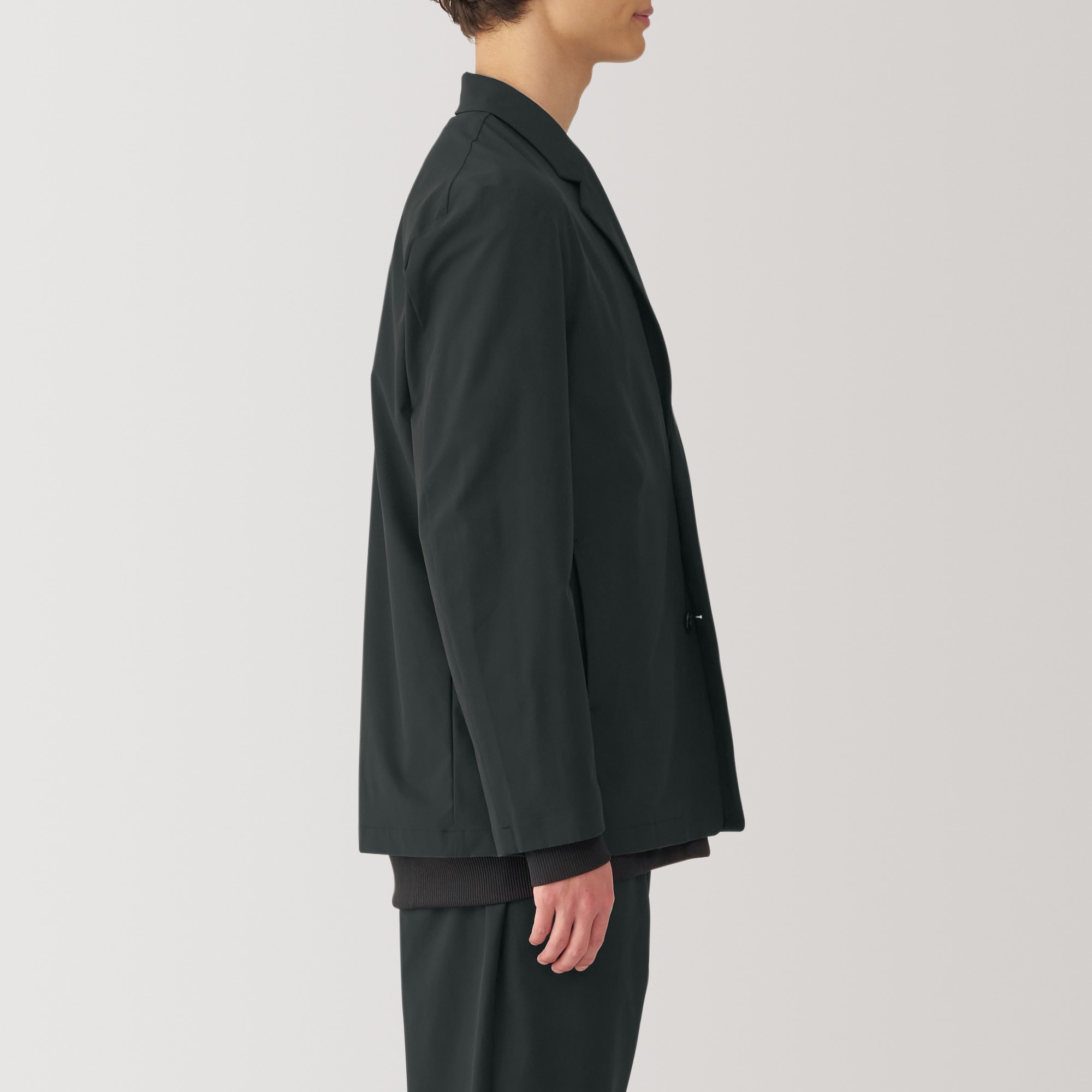 紳士 UVカット 撥水ストレッチ ジャケット | 無印良品