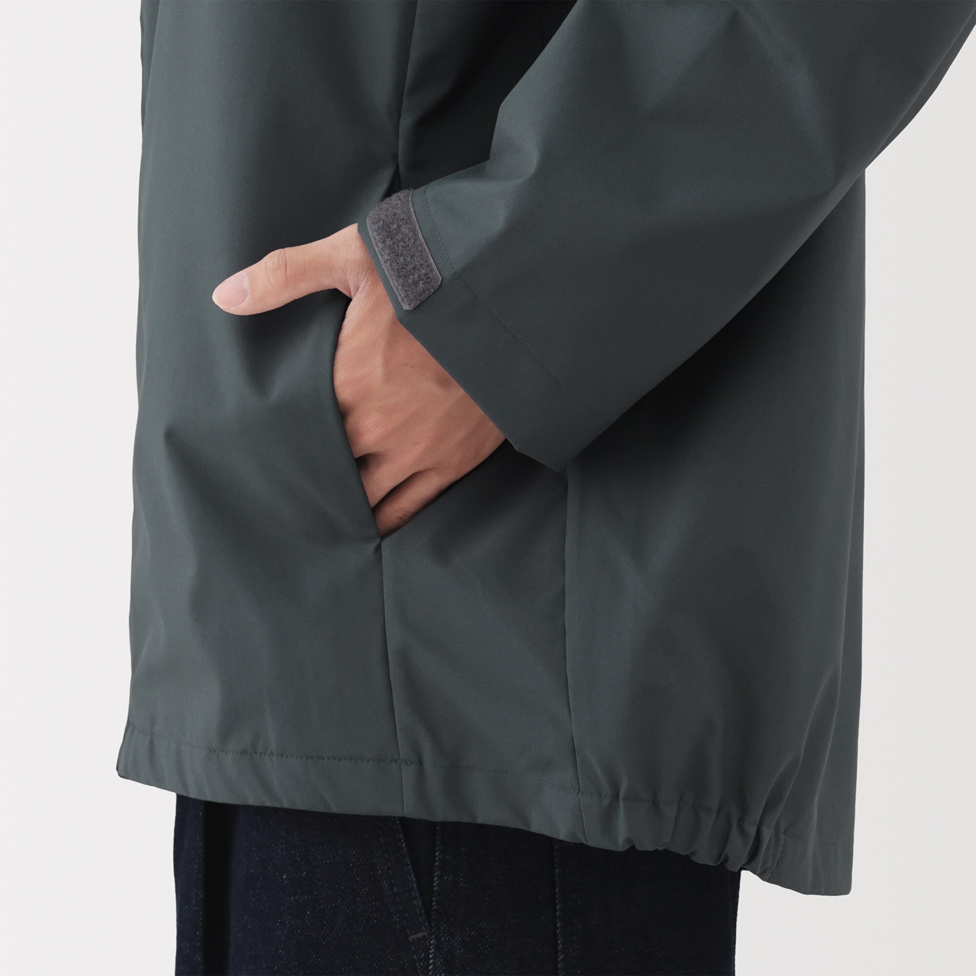 紳士　撥水　フードジャケット