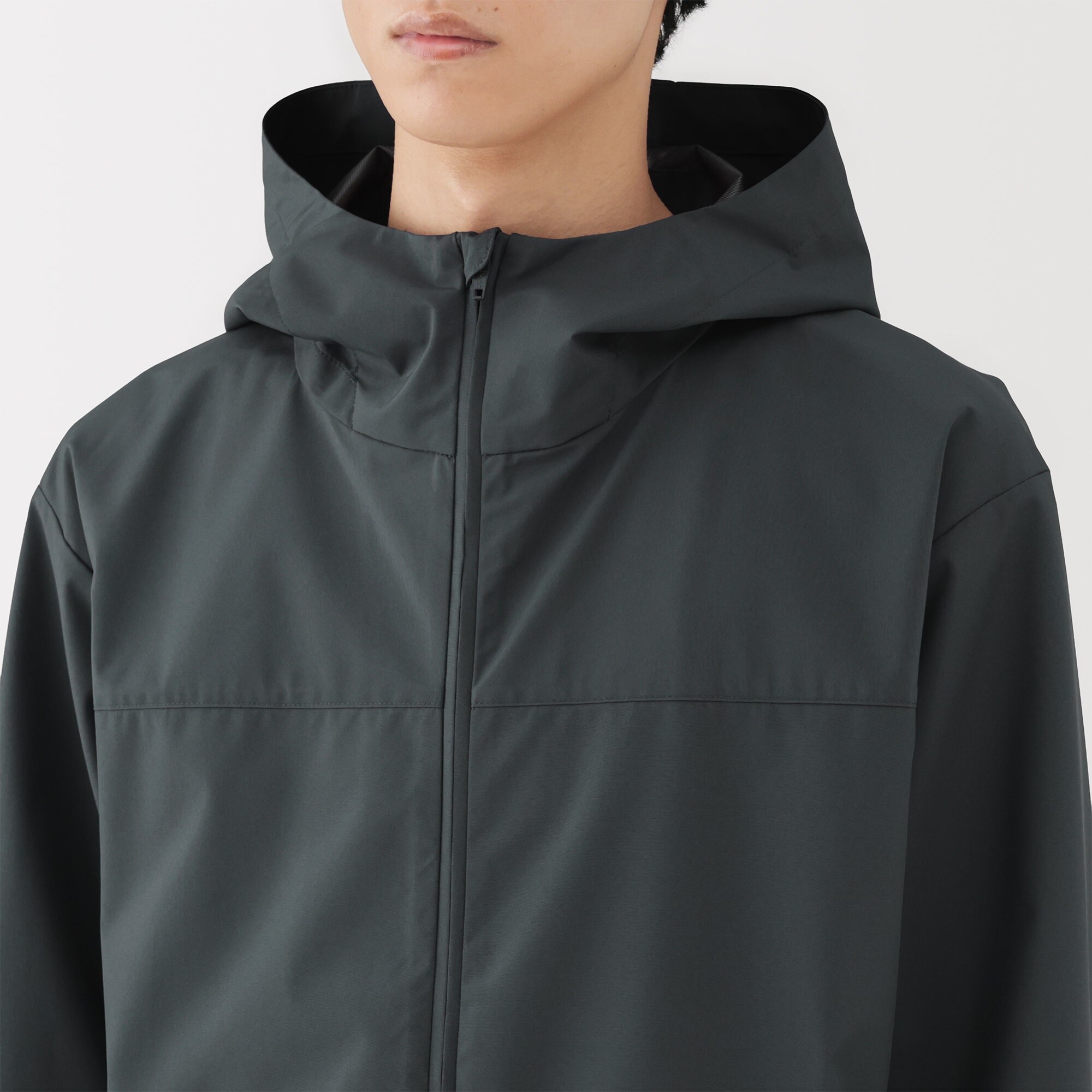 紳士　撥水　フードジャケット