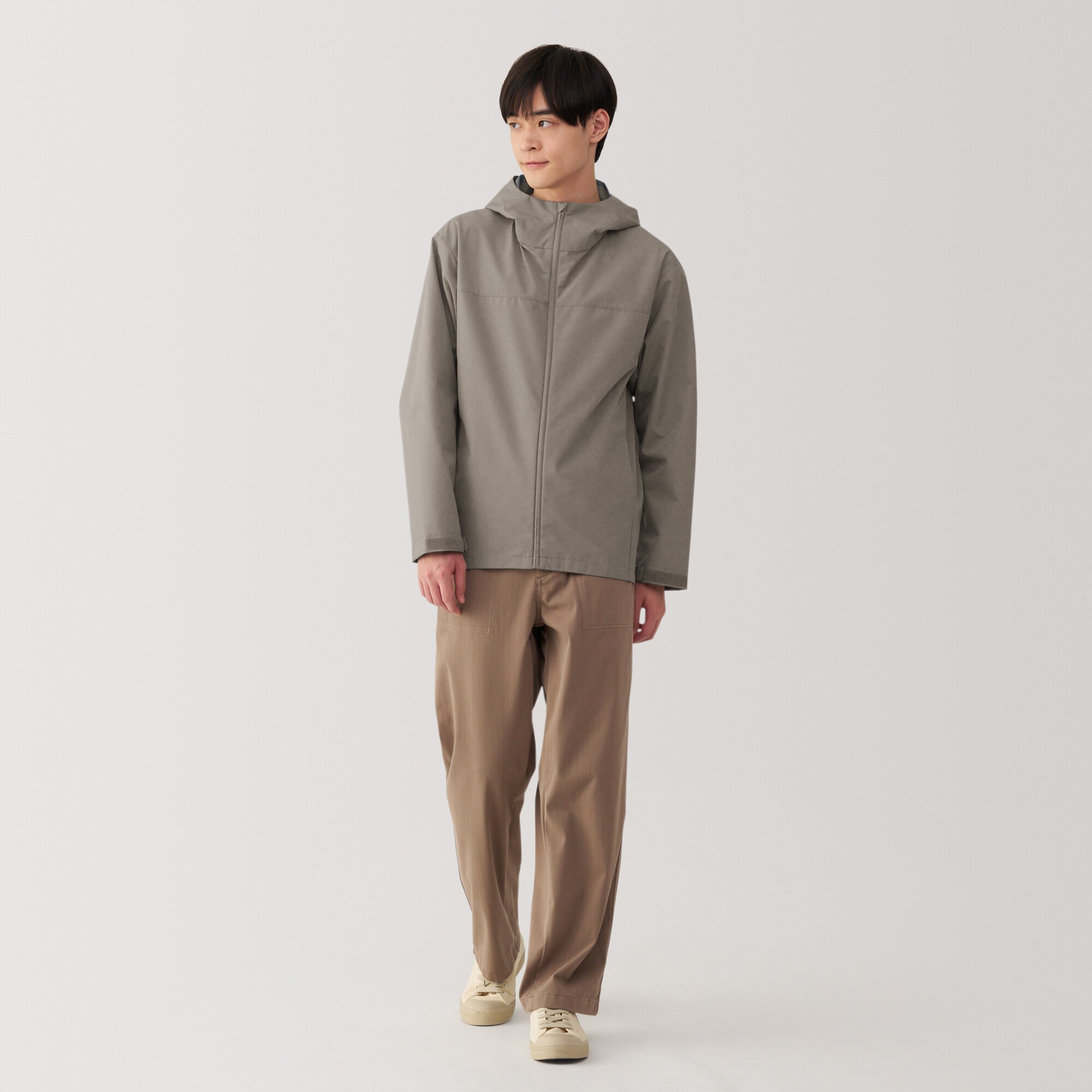 紳士 撥水 フードジャケット | 無印良品
