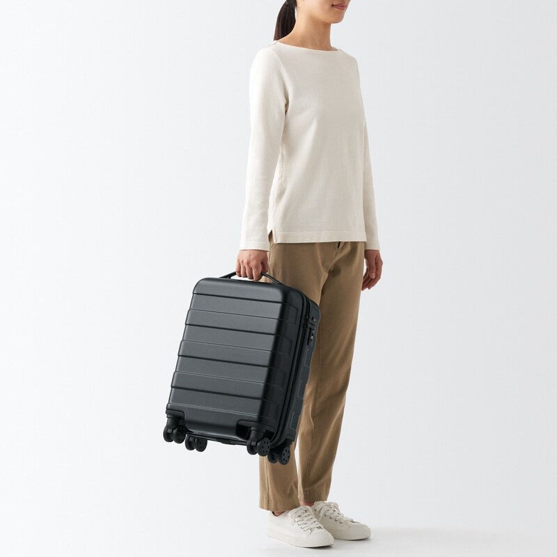 バーを自由に調節できる ハードキャリーケース（20L） | 無印良品