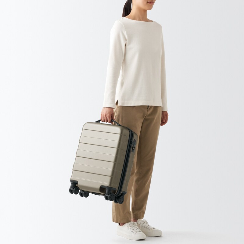 バーを自由に調節できる ハードキャリーケース（20L） | 無印良品 