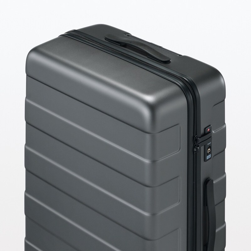 バーを自由に調節できる ハードキャリーケース（75L） | 無印良品