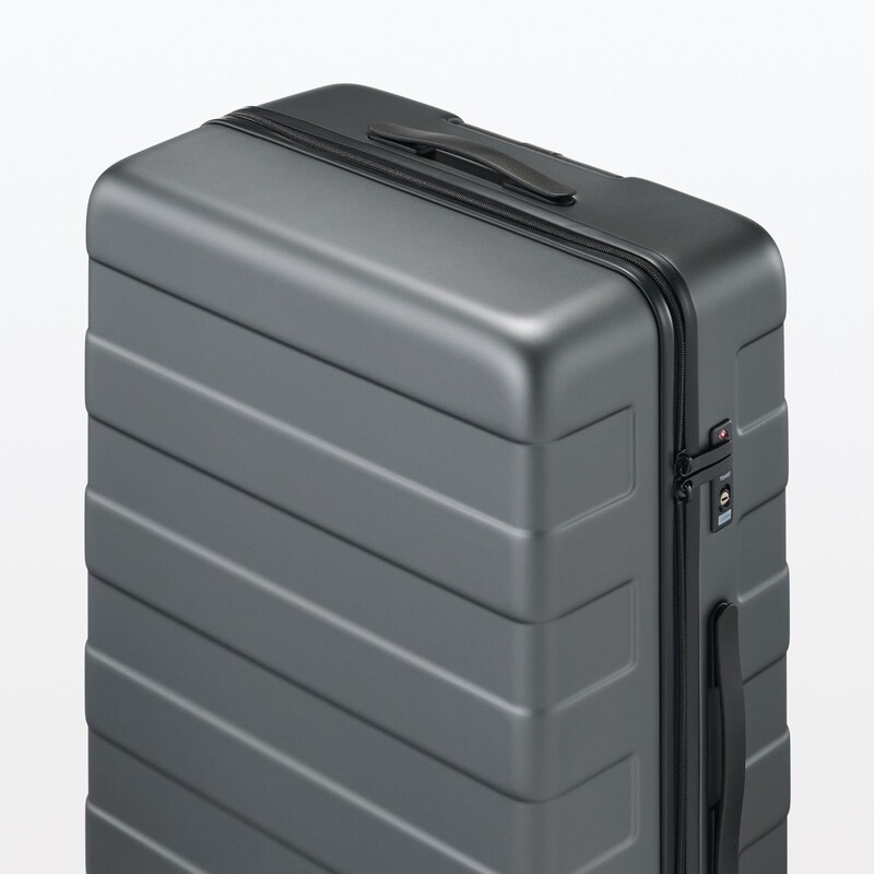 バーを自由に調節できる ハードキャリーケース（105L） | 無印良品