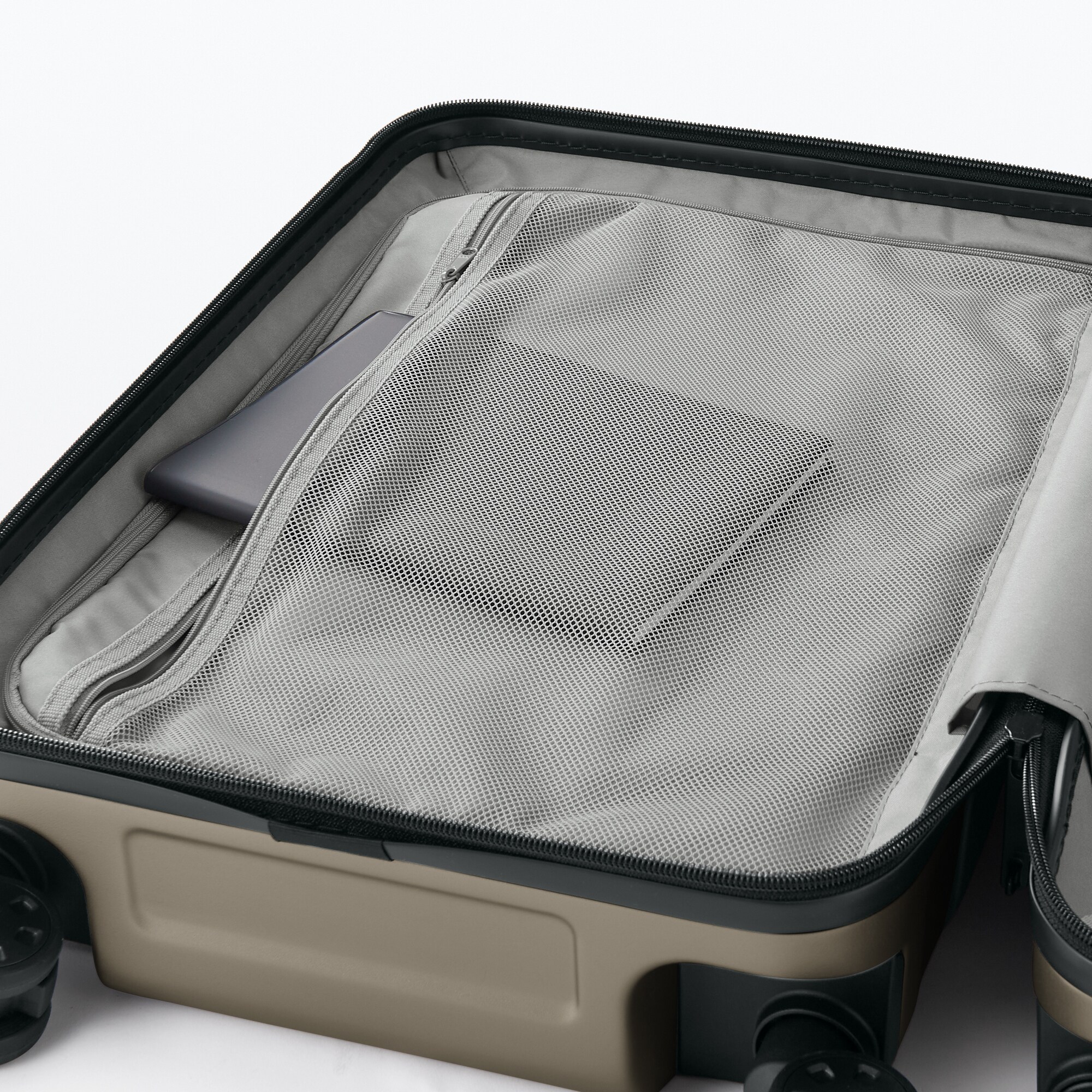 バーを自由に調節できる ハードキャリーケース（36L） | 無印良品