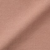 婦人　洗えるワッフル編みクルーネックセーター