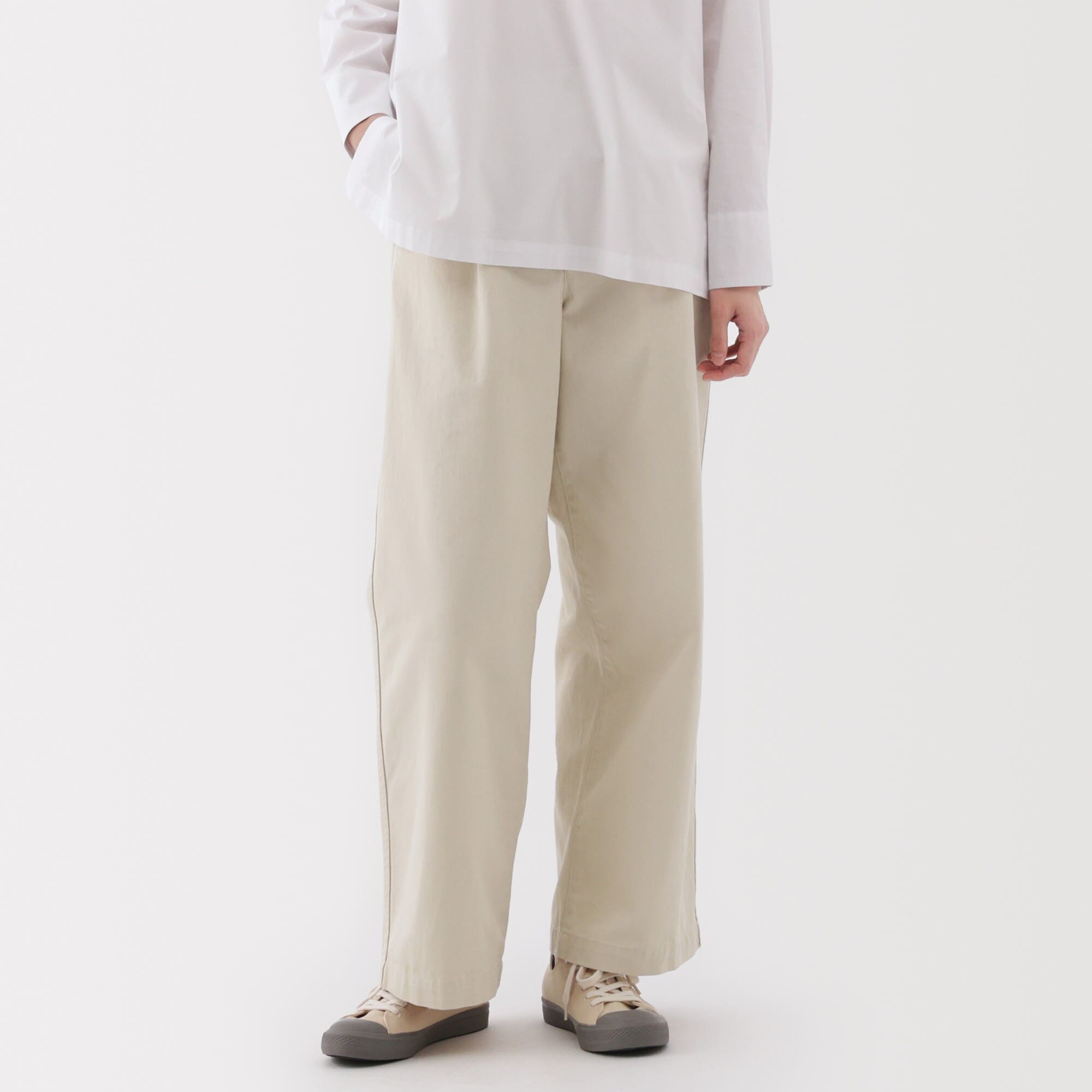 AURALEE | オーラリー チノパン ベージュ アイボリー サイズ1 AURALEE | オーラリー チノパン ベージュ アイボリー サイズ1 【公式通販】