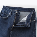 婦人　ストレッチデニムスリムストレートパンツ