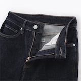 婦人　ストレッチデニムスリムストレートパンツ