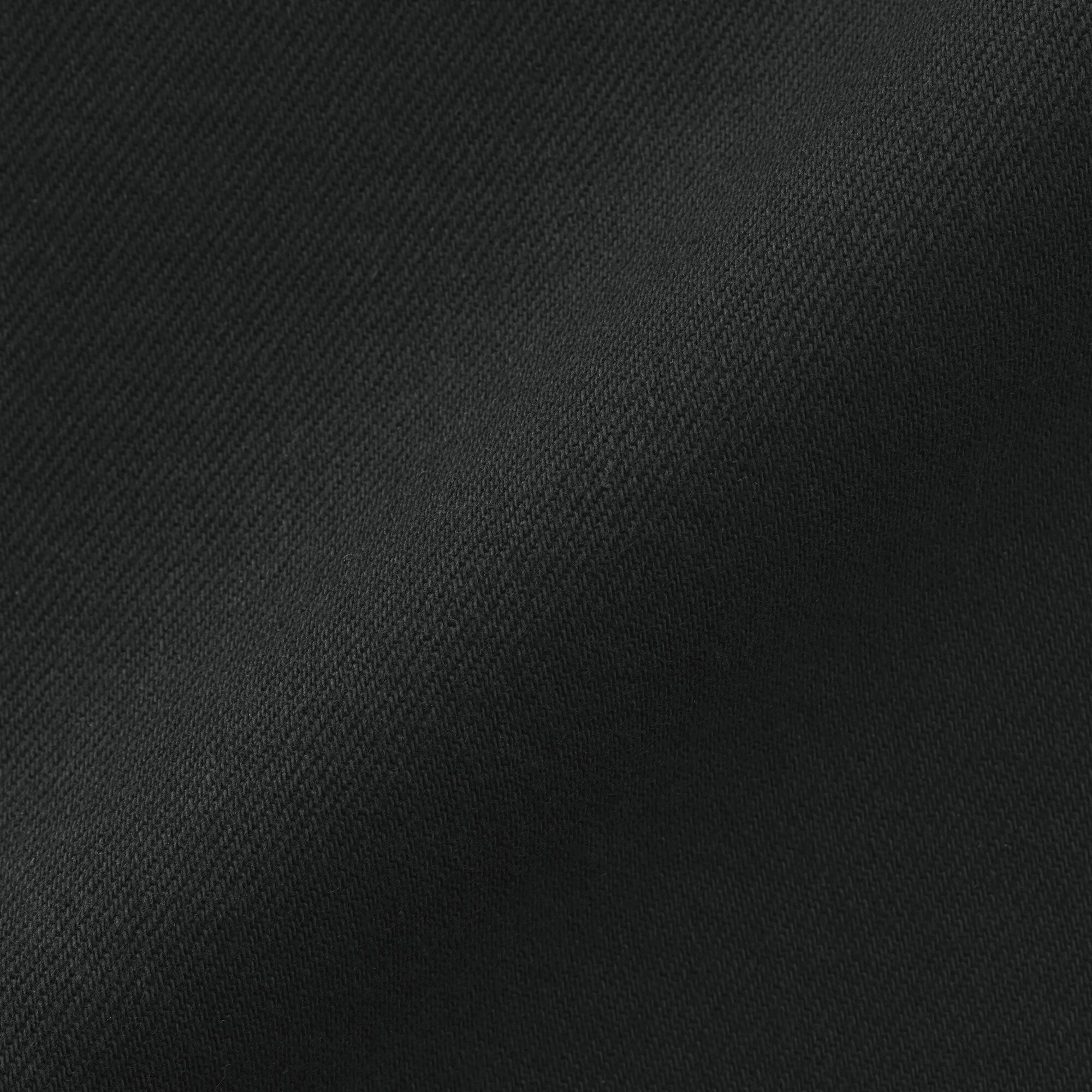 婦人　ストレッチデニムスリムストレートパンツ　黒