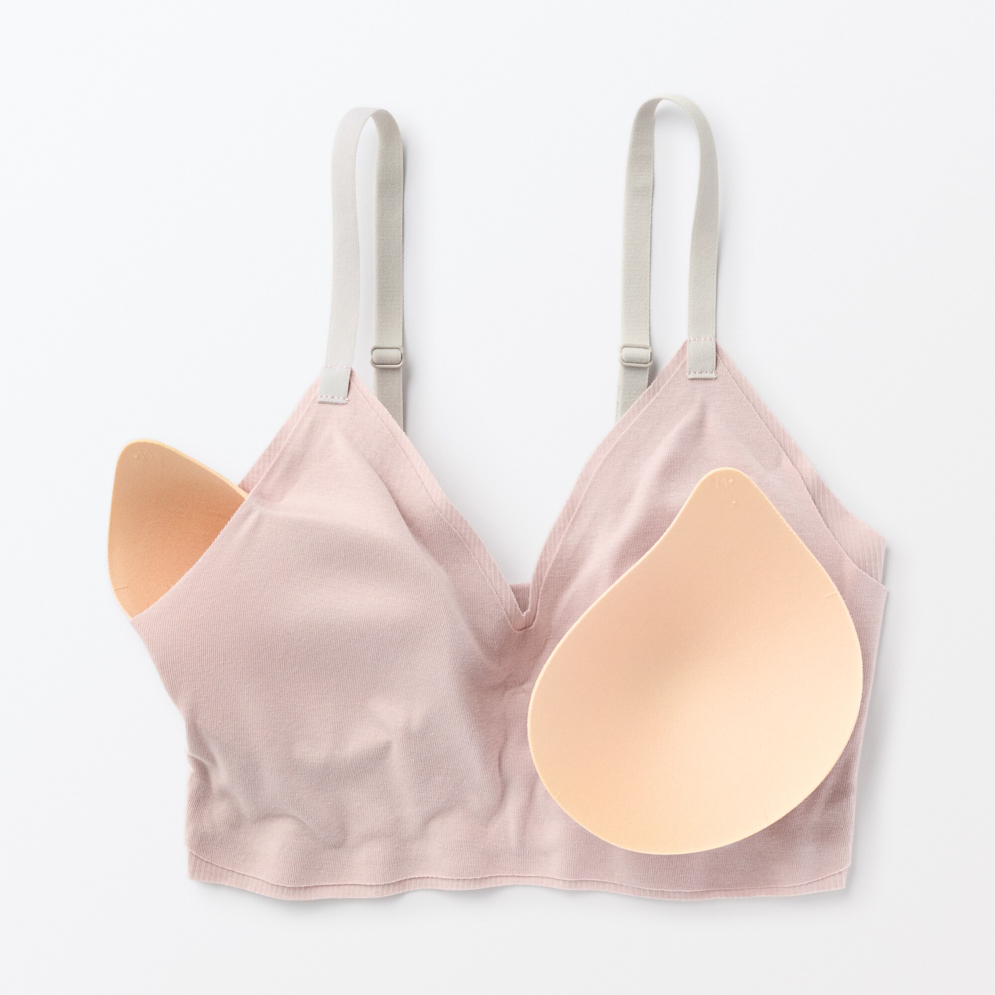 婦人 肌あたりがやさしいリブブラジャー | 無印良品