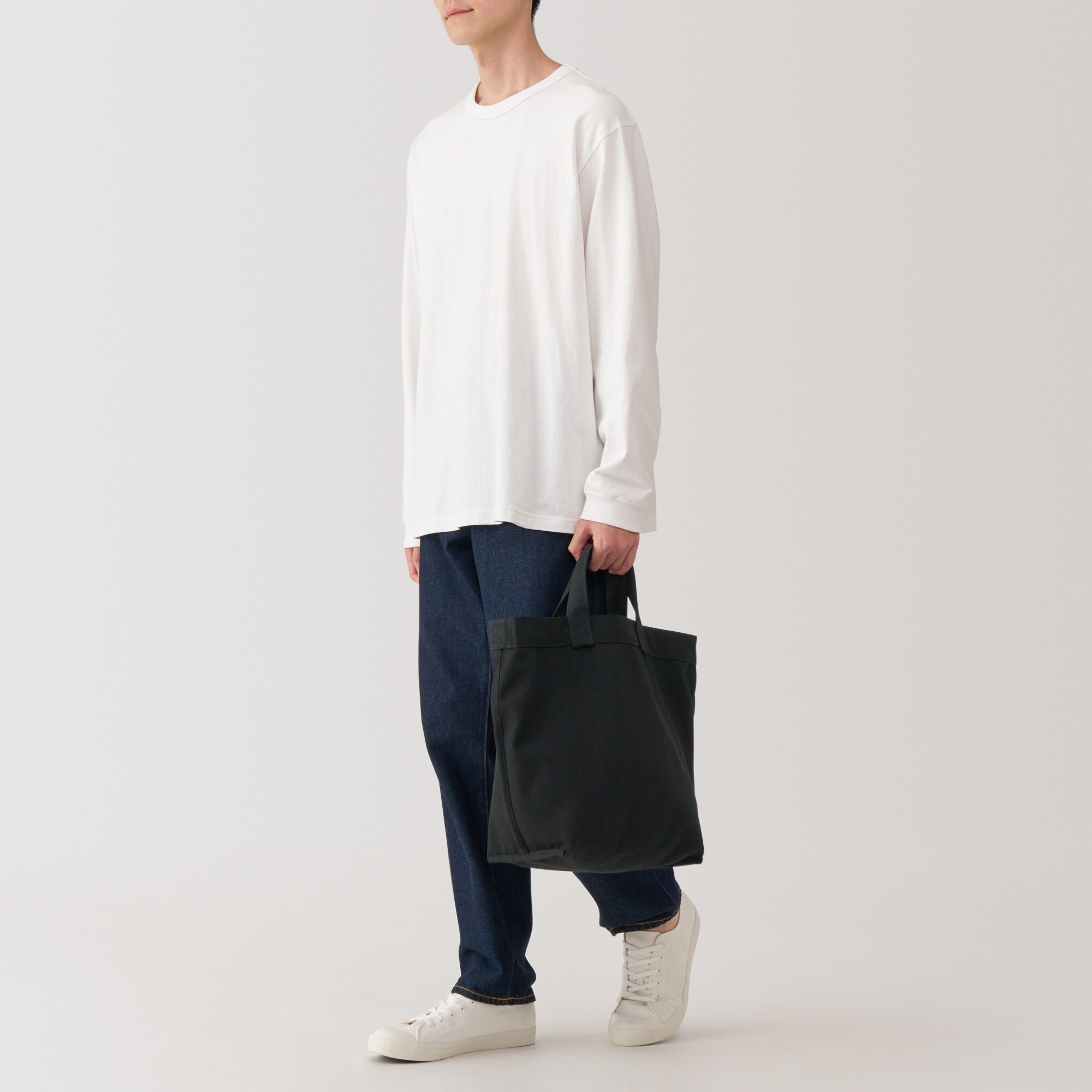 ❤️良品、トートバッグ❤️ 帆布 2WAYトートバッグ | 無印良品
