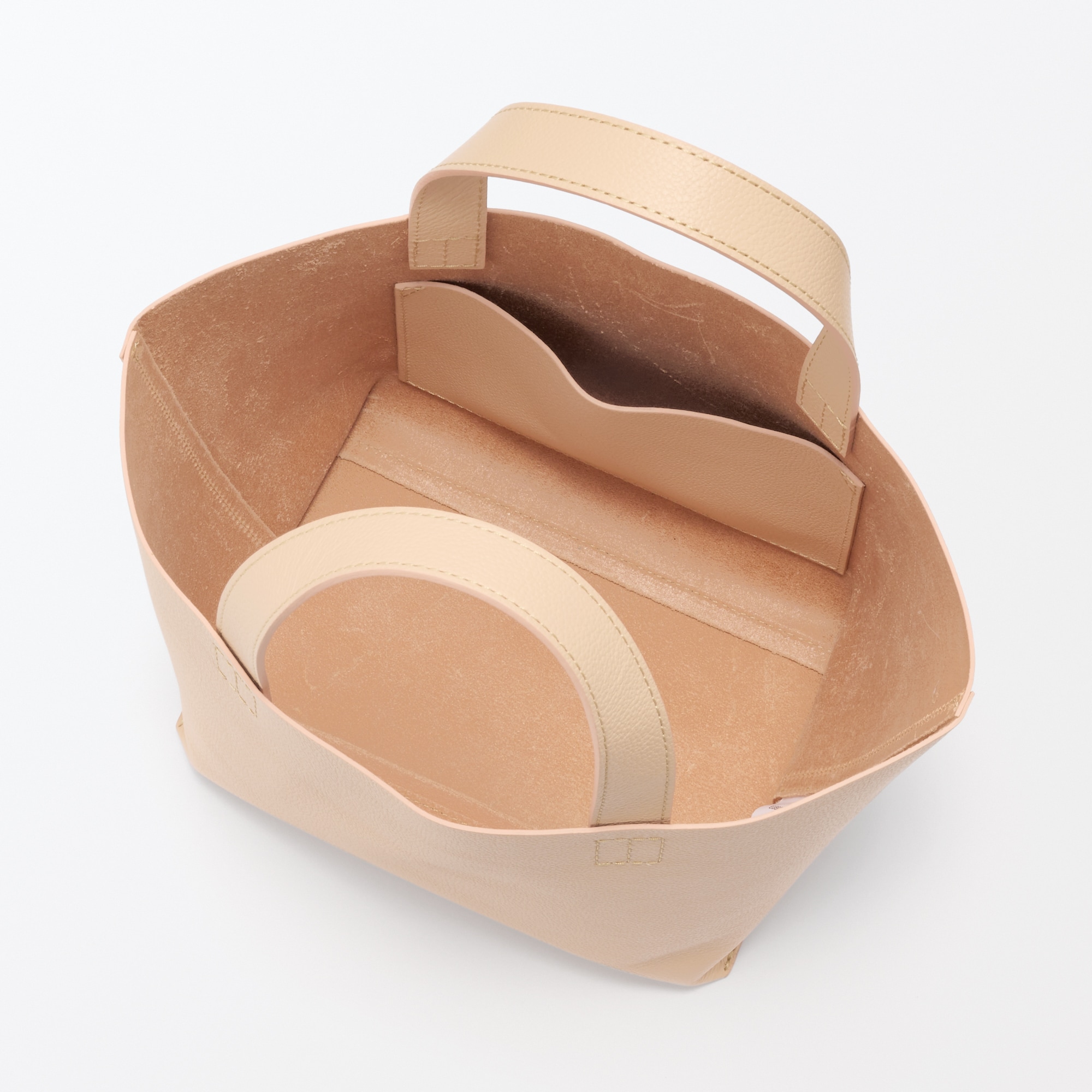 ヌメ革　ミニトートバッグ