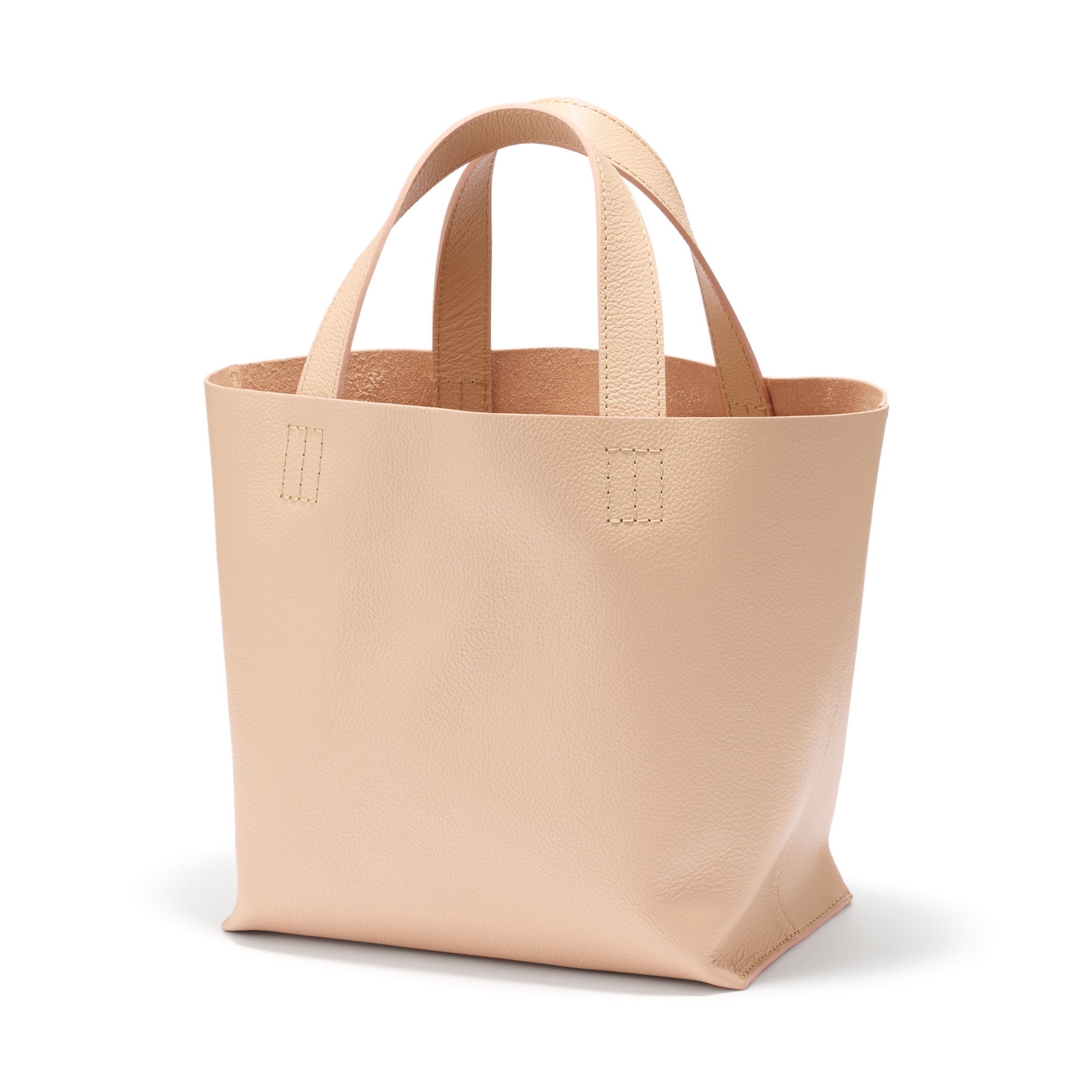 ヌメ革　ミニトートバッグ