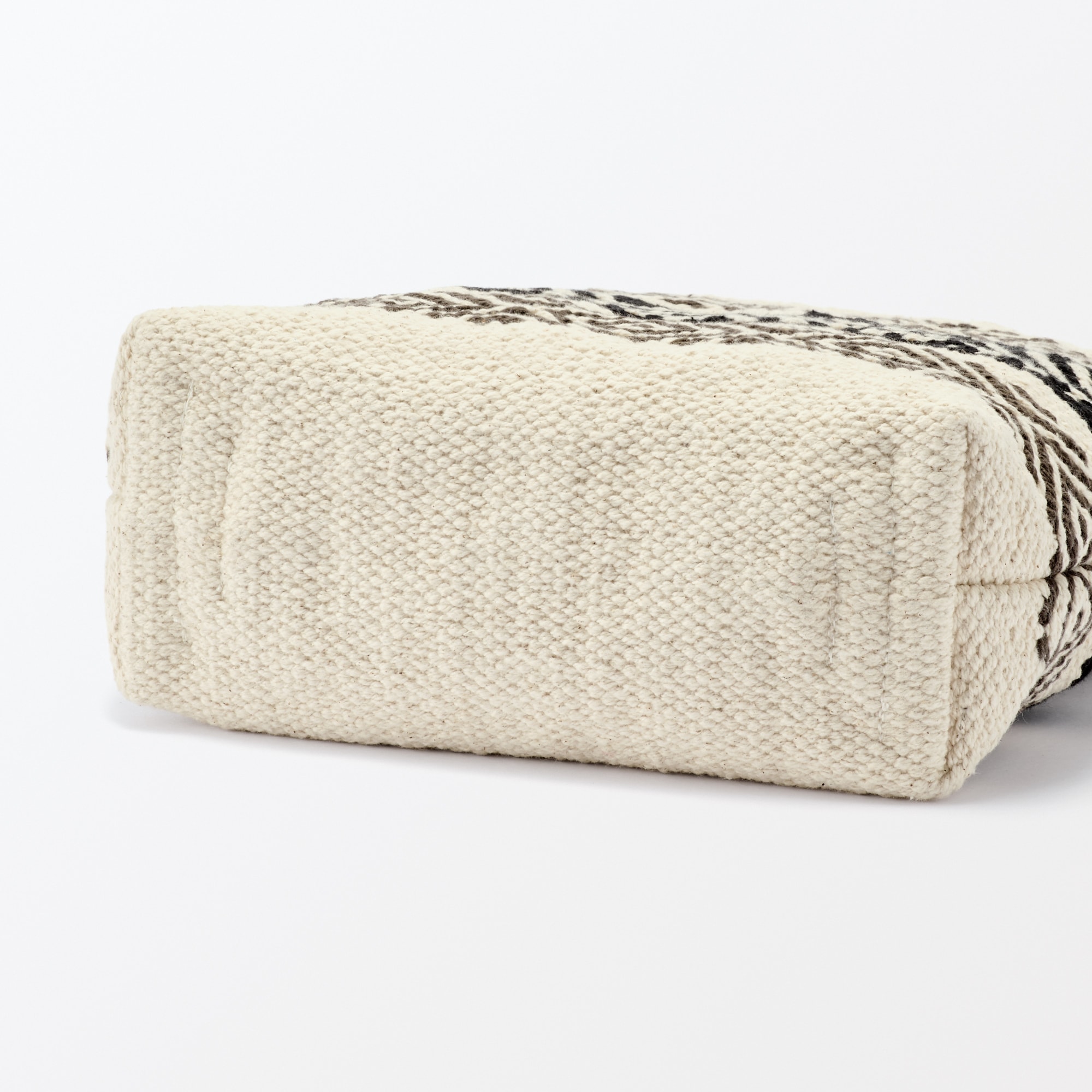 インドの手織り　トートバッグ（柄）