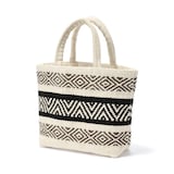 インドの手織り　トートバッグ（柄）