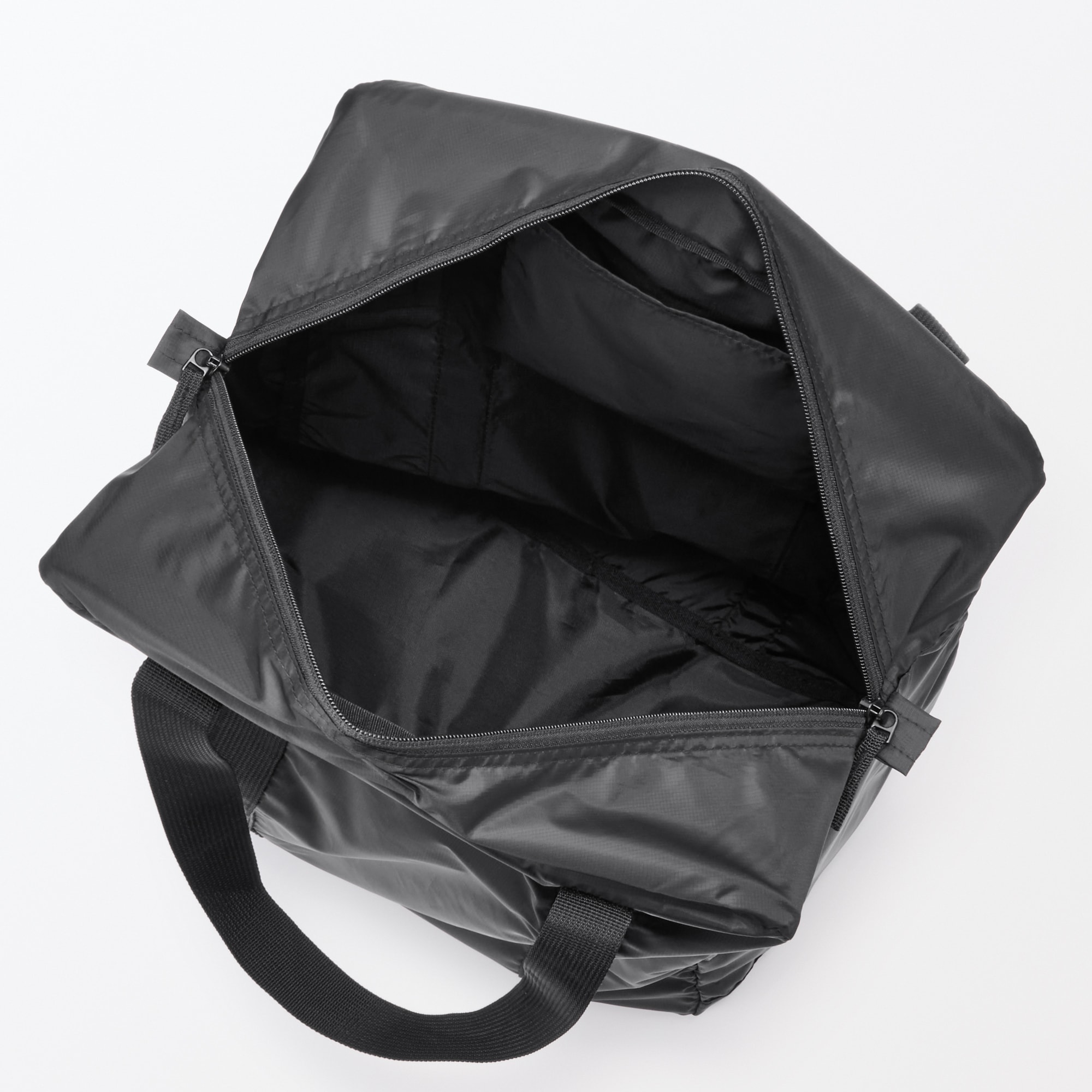 たためる　撥水縦型ボストンバッグ