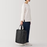 たためる　撥水縦型ボストンバッグ