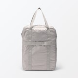 たためる　撥水縦型ボストンバッグ