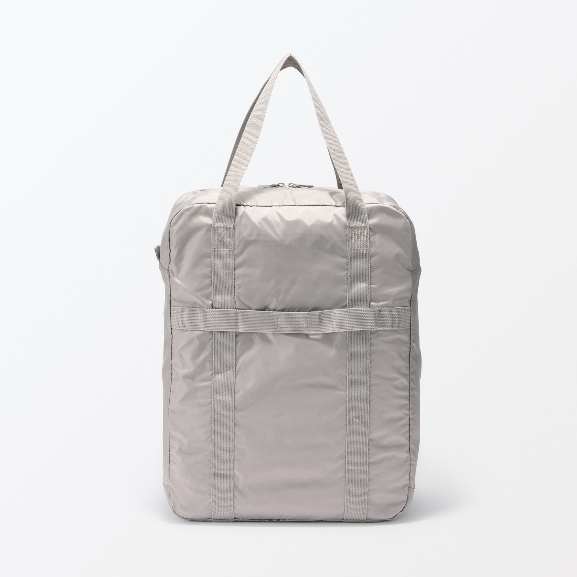 たためる　撥水縦型ボストンバッグ