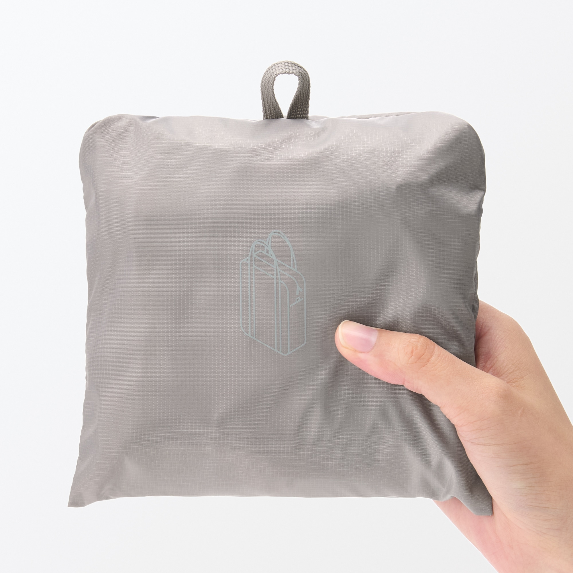 たためる　撥水縦型ボストンバッグ