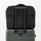 たためる　撥水横型ボストンバッグ