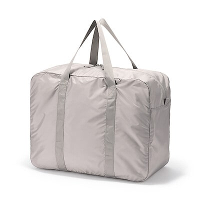 たためる　撥水横型ボストンバッグ