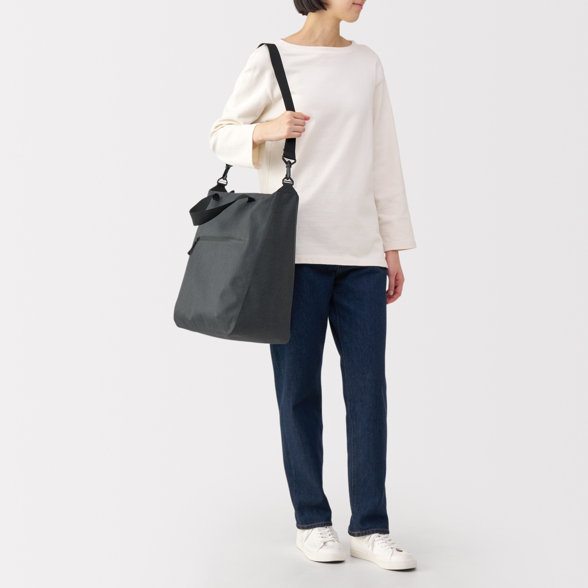 耐水生地を使った　ウェルダートートバッグ