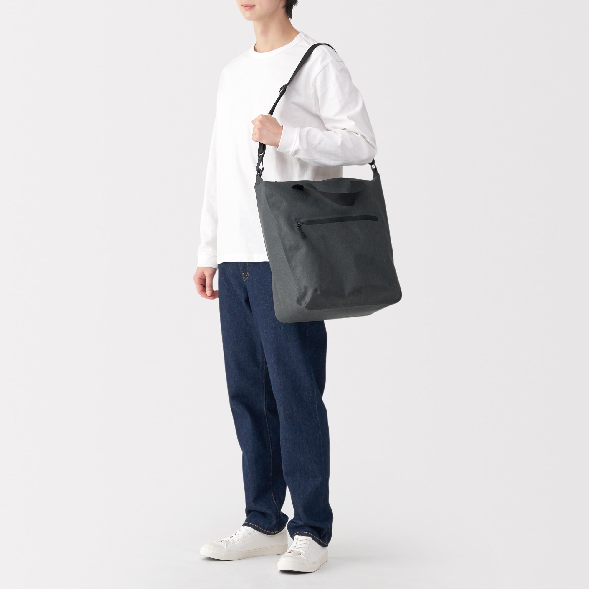 耐水生地を使った　ウェルダートートバッグ