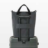 耐水生地を使った　ウェルダートートバッグ