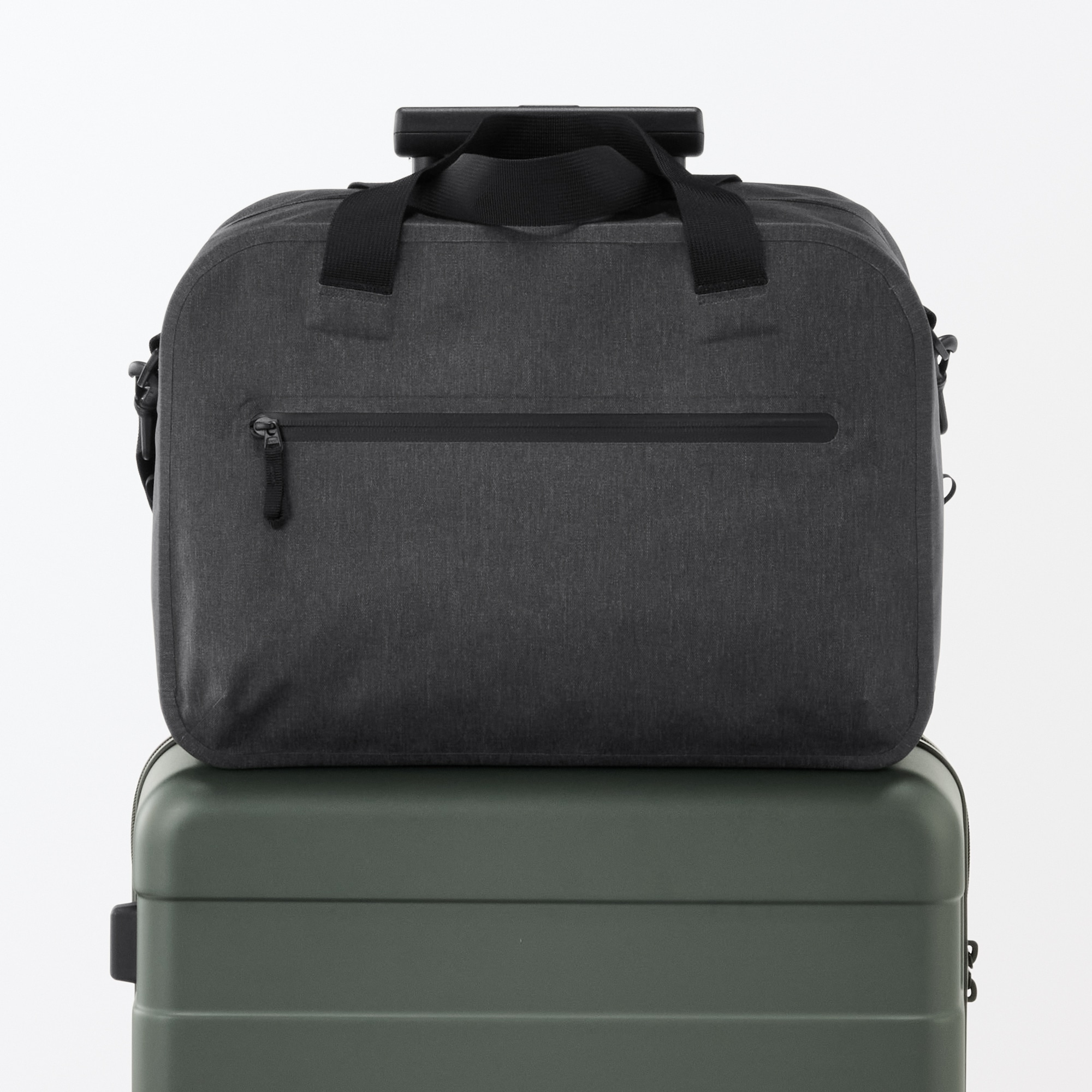 耐水生地を使った　ウェルダーボストンバッグ