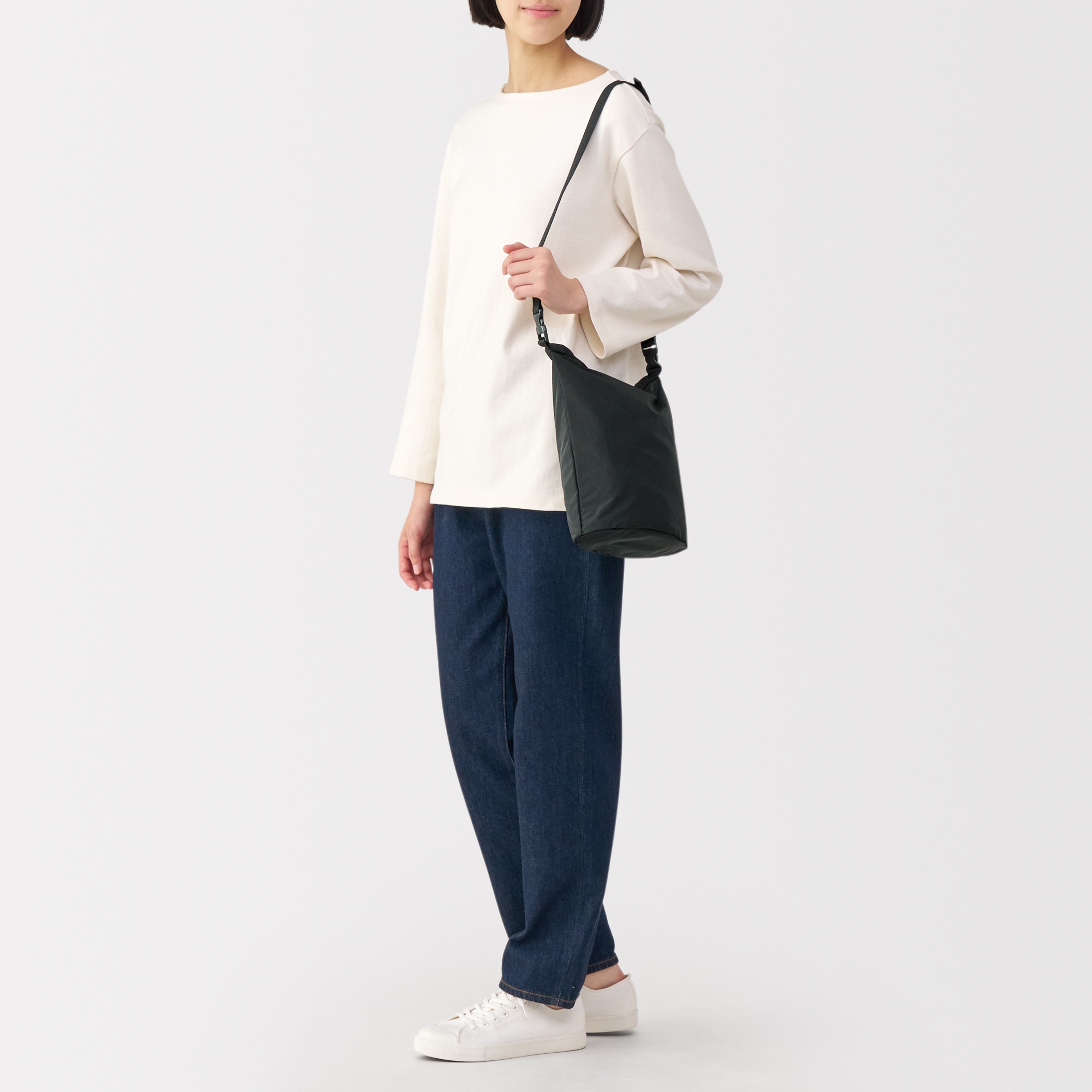 たためる　撥水手提にもなるショルダーバッグ（小）