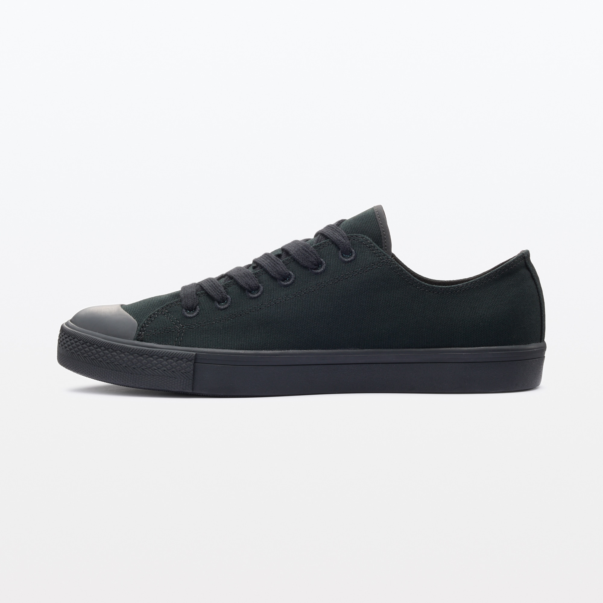 【限定コラボ】MUJI LaboCAMPERレザーローカットスニーカー黒25.5 限定コラボ】MUJI LaboCAMPERレザーローカットスニーカー黒25.5