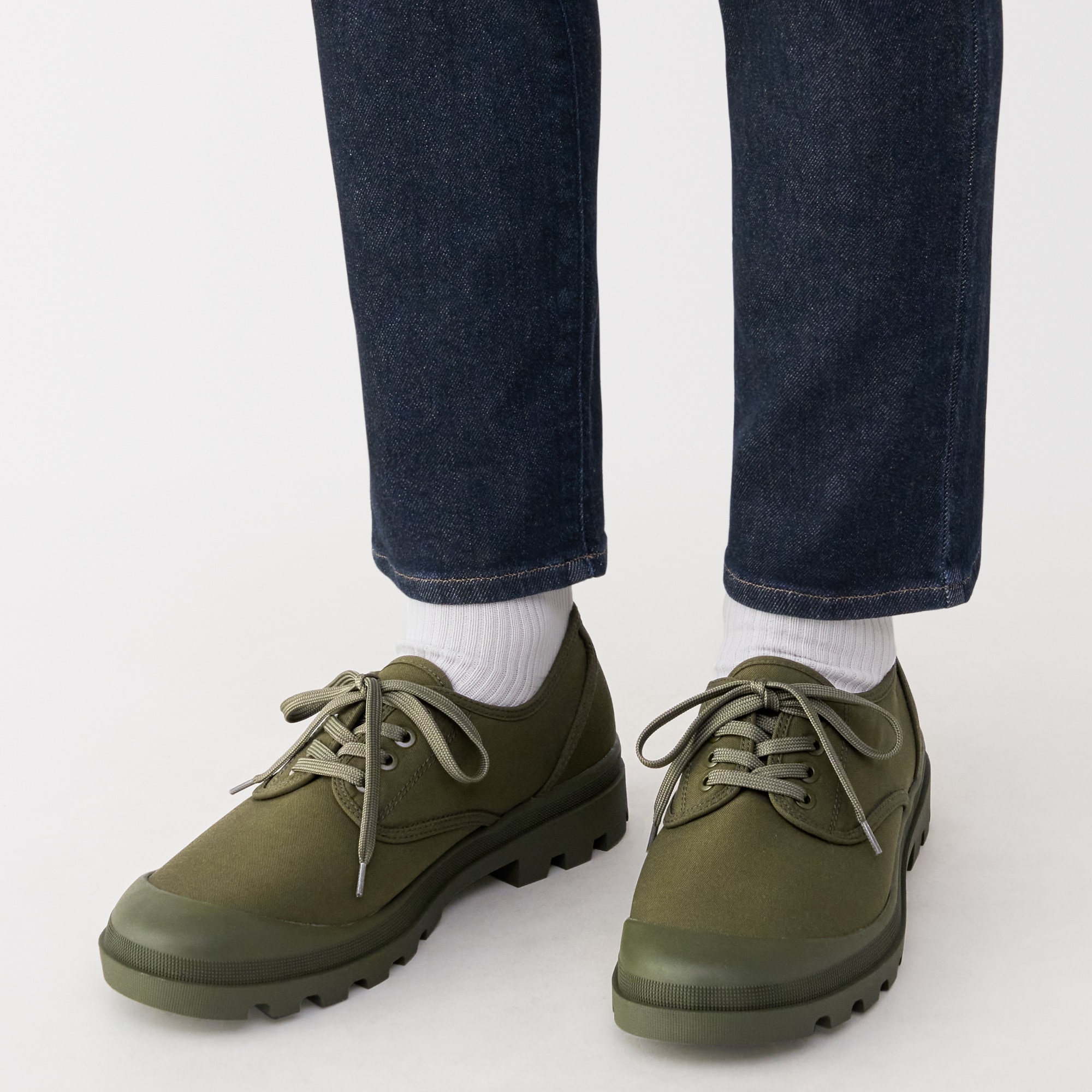 紳士　柔らかい中敷を使用した　撥水タンクソールシューズ