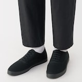 紳士　柔らかい中敷を使用した　撥水キャンバススニーカー