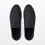 紳士　柔らかい中敷を使用した　撥水キャンバススニーカー