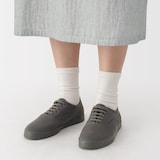 婦人　柔らかい中敷を使用した　撥水キャンバススニーカー