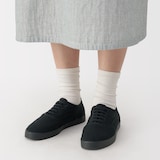 婦人　柔らかい中敷を使用した　撥水キャンバススニーカー