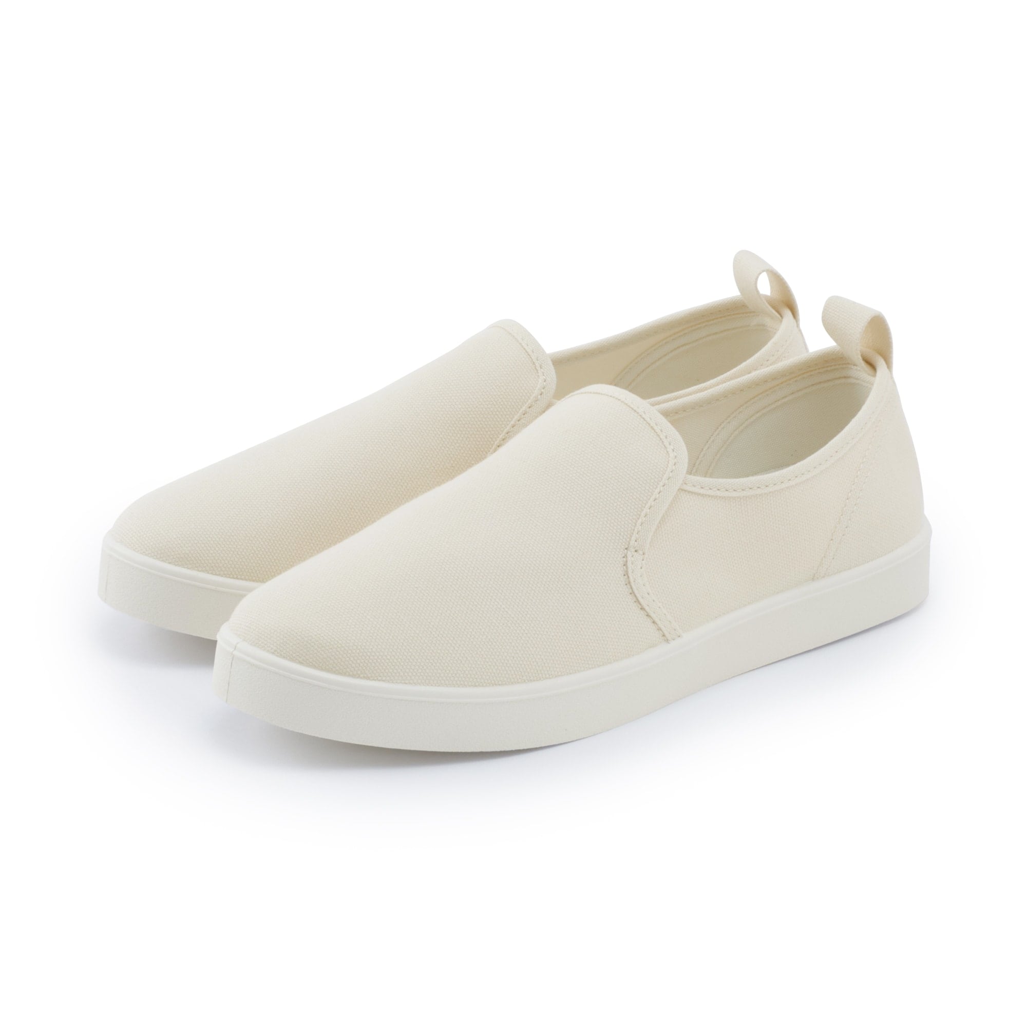 婦人　柔らかい中敷を使用した　撥水スリッポンスニーカー