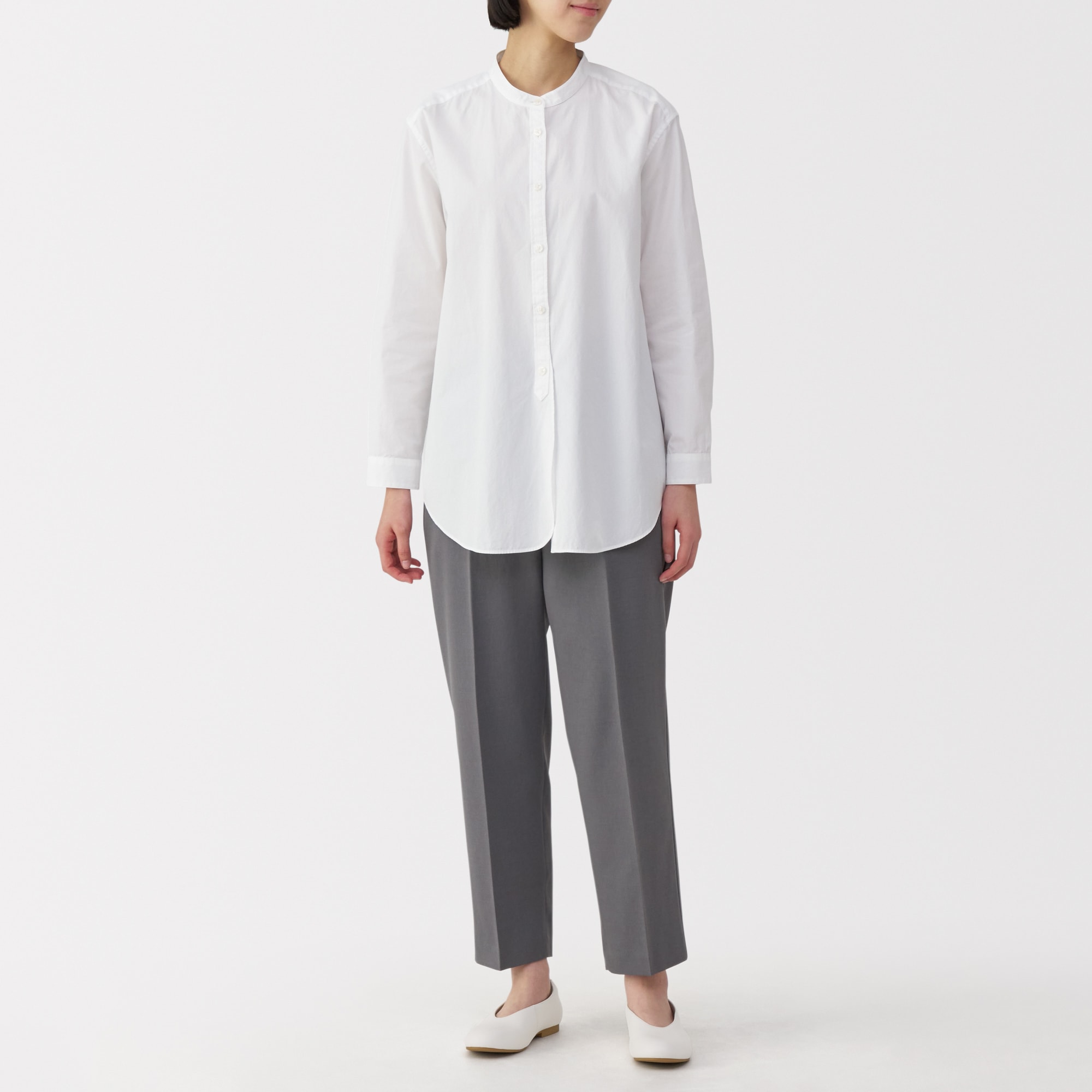 婦人　疲れにくい　レザー深履きシューズ