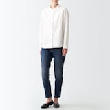 婦人　疲れにくい　レザー深履きシューズ