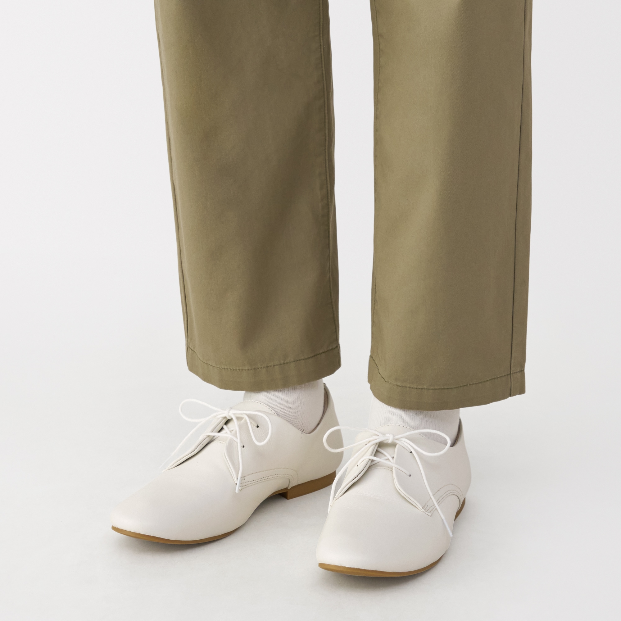 婦人　疲れにくい　レザーシューズ